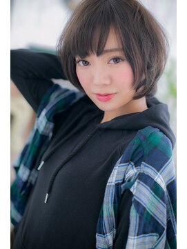 ミック 日暮里店(miq) 大人カジュアルボブ