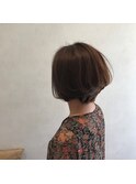 上品な大人ボブ