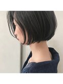 ナチュラルbob_dark ash