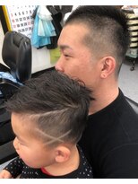 バーバースタイル(BARBER STYLE) 親子歓迎★ツーブロック　メンズカット