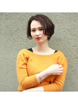 リンク ヘアスペース(Link hair space) 【Link】[ショートスタイル12］#グレージュ#ベージュ#暗髪