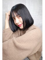 ブリス(VLISS)&nbsp;ブルーブラック＿ナチュラルボブ