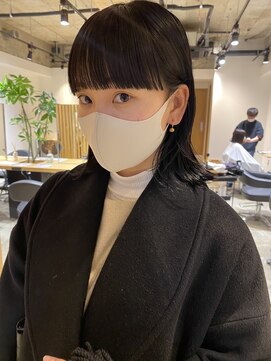 アニー(ANY) ワイドバング　前髪　前髪カット