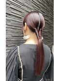 【サロンスタイル】個性的ヘアアレンジ☆