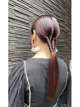 サロンスタイル 個性的ヘアアレンジ L トヌコア ルア 下北沢店 Tonukoa Rua のヘアカタログ ホットペッパービューティー