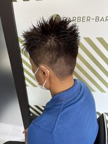 バーバーバー 都賀(BARBER-BAR)&nbsp;フロントカラーベリーショート