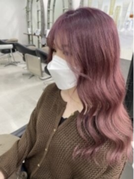 ヘアリゾート エーアイ 浅草橋店(hair resort Ai) ラベンダーピンク