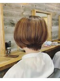 丸みボブ