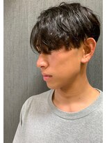 ヘアメイク マルナ 本店(HAIR MAKE MALUNA) 【MALUNA やまと】アレンジ簡単メンズパーマ
