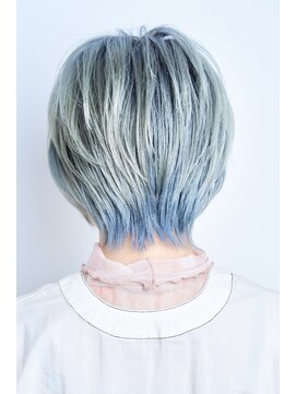 ユニックス ららぽーと新三郷店(UNIX) 30代40代50代丸みショート[メンズライク/ハイトーンカラー]