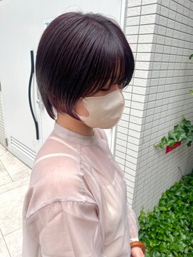 ティント 梅田(Tint) 【Fumina】ブリーチなしラベンダーピンク《大阪梅田駅》