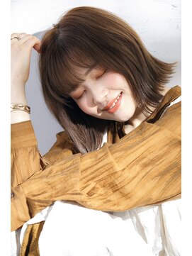 リノナ(Linona) 20代30代40代大人可愛い/アッシュオリーブベージュ/縮毛矯正