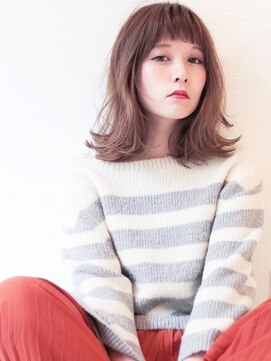 アグ ヘアー クローネ 生駒店(Agu hair krone) 《Agu hair》シルエットが綺麗な女っぽミディ