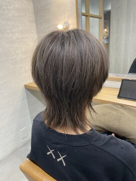 アレクサ 保谷(ALEXA) マッシュウルフ　スモーキーグレー　スモーキーシルバー