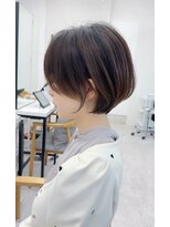 ビューナゴヤ 名駅(VIEW NAGOYA)&nbsp;黒髪カタログ/ボブルフ/小顔に見せるヘア/ワンレン