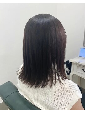 ヘアアトリエ ナイン 岡部店(hair atelier nine) メルティーカラー/似合わせカット/ウェーブミディアム/福島市