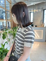 アンジェリカ 立町店(ANGELICA)&nbsp;ブリーチ無し　オリーブベージュ