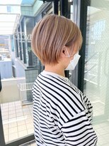 ハピネス 河原町店(Happiness) ショートカット　丸みショート　京都美容室　進詩織