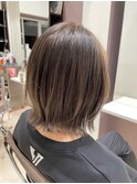 グレージュヘア