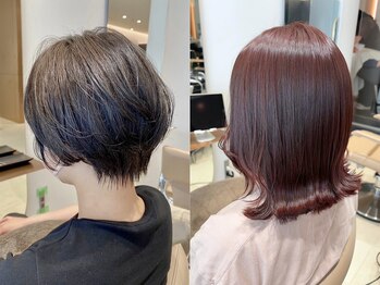 ビオラバイフーガ 綱島(Viola by FUGA)の写真/ミリ単位までこだわったカットで貴方の魅力を最大限に引き出す♪ヘッドスパをプラスして髪も頭皮もスッキリ