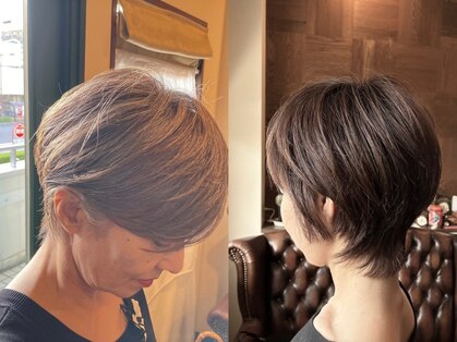 ボウベルズ ヘア アンド メイクアップ ドレッシング Bowbells hair&make up dressingの写真