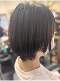 縮毛矯正　ストレートヘア　地毛風ストレート　ヘアケア