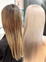 ジルバイジゼル(JILL by GiseL)&nbsp;ムラ修正ブリーチ×ハイトーンカラー