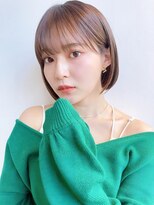 トイロ 横浜(Toiro)&nbsp;20代30代40代◎首が綺麗に見える切りっぱなしボブ