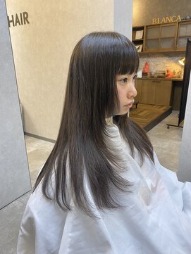 ブランカヘアー 西尾(BLANCA HAIR) ワンホンレイヤー