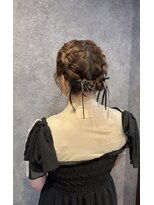 ココア(cocoa)&nbsp;編みこみツイン