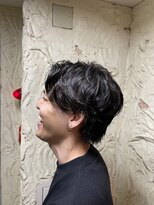 ロッソバイアルター 鎌取(ROSSO by aL-ter)&nbsp;【フェザーパーマ/ブルーブラック/スパイキーショート】千葉香奈