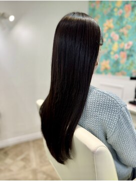 リケア プラス(RECARE Plus+) 黒髪ストレートはロングが◎韓国Uチップフェザーエクステ