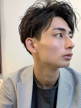 シンカ 六本木(SHINKA)の写真/【麻布十番・六本木】セットしやすく再現性の高いメンズカットが魅力！ON/OFFキマル理想のスタイルに◎
