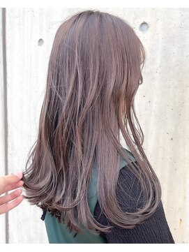 メゾン(Maison) ラベンダーベージュ【ブリーチ/ダブルカラー/インナーカラー】