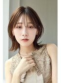 20代30代40代伸ばしかけヘアツヤ髪スタイルブリーチなしカラー