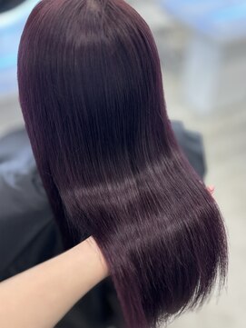 アイシー 表参道(ICY) ディープバイオレット/ワインレッド/ボルドー/ダブルカラー