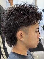 ビカムメンズヘアー 栄店(become men's hair) マレットパーマピンパーマウルフパーマ