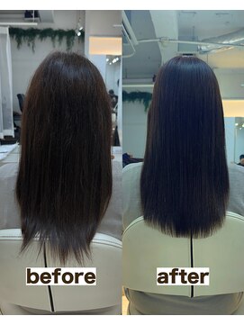 ルスリー 田園調布店(Lsurii) 田園調布髪質改善｜純度100％トリートメント＋カット＋縮毛矯正