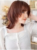 ハッシュカットハイレイヤーウルフブリーチなしTd3川口20代30代