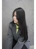 【梅雨前限定クーポン】ストレートパーマ＋内部補修トリートメント￥13200