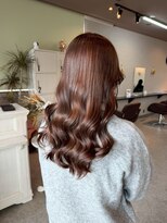 パーミルヘアーピピ(permille hair pipi) ブラウン×巻き髪