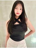 興津 史弥 韓国風ハッシュカット×シアーブラック