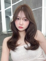 マウル トーキョー 銀座(MAEUL TOKYO)&nbsp;卵型似合わせ韓国前髪カット　ワンホンレイヤー　【銀座】