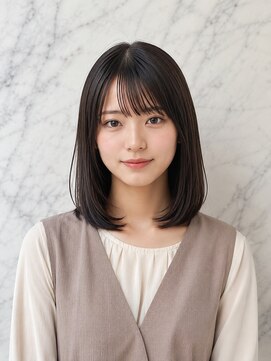 レム 仙台店(L.E.M) ミディアムヘア