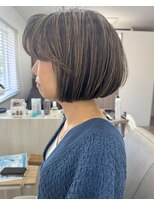 アトリエM ハイライトボブ