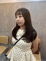 ユッカ 京橋(YUCCA)&nbsp;【YUCCA】ブリーチなしダブルカラー/透明感オリーブベージュ