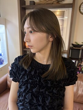 コレット ヘアー 大通(Colette hair) 艶オリーブベージュ/オリーブカラー/透明感カラー/赤み消し