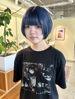 ロジェ(loje)&nbsp;20代30代40代　ナチュラルショート/ブルーネイビー
