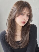 アクロ あべの店(ACRO)&nbsp;レイヤーカット/顔まわりレイヤー/小顔レイヤー/ハッシュウルフ