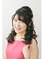 アイルビーヘア(I'll b hair) 【下北沢*I'll b hair*】編み込みハーフアップ♪